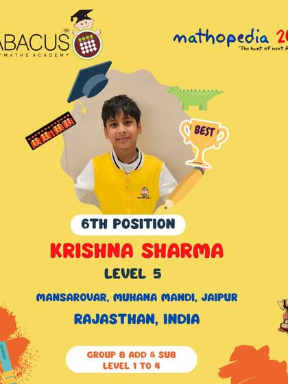 Abacus D Maths Academy - Educational Franchise & Teacher Training Mathopedia: Our Annual Competitions photo 125