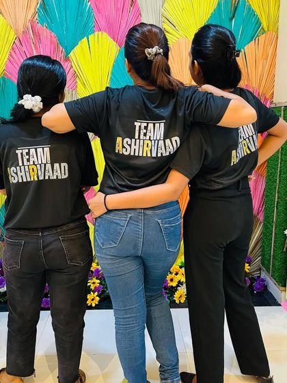 A picture that shows our team's unity and friendship. We are more than colleagues; we are a dance family.