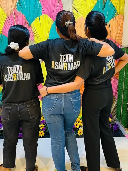 A picture that shows our team's unity and friendship. We are more than colleagues; we are a dance family.