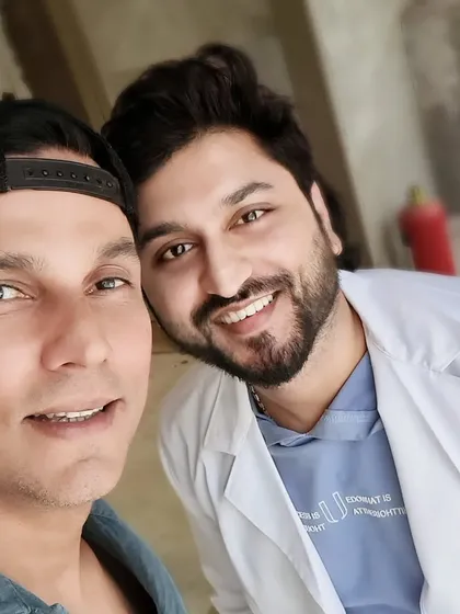 It's always a pleasure to meet and consult with talented individuals like actor Randeep Hooda. I'm proud to be the trusted dermatologist for clients from all walks of life, including those in the public eye who rely on me for their skin health.