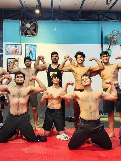 My squad. A group of warriors who have put in the work and are proud of the strength they've built.