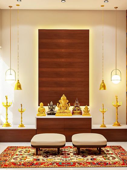 Designing with a Touch of Sweetness - Modular Home Interiors Modern Mandirs & Pooja Units photo 15