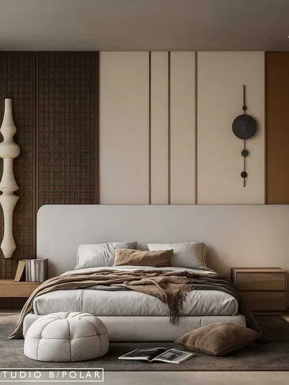 Additional views showcasing the diverse styles and details of our bedroom designs, from material palettes and lighting to furniture selection and layout.