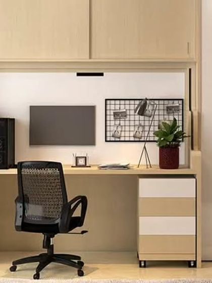 Home Interior - Bedroom & Wardrobe Design Integrated Study & Work Desks photo 5