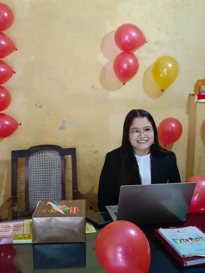 A small celebration in my office. It is important to acknowledge good days and positive outcomes.