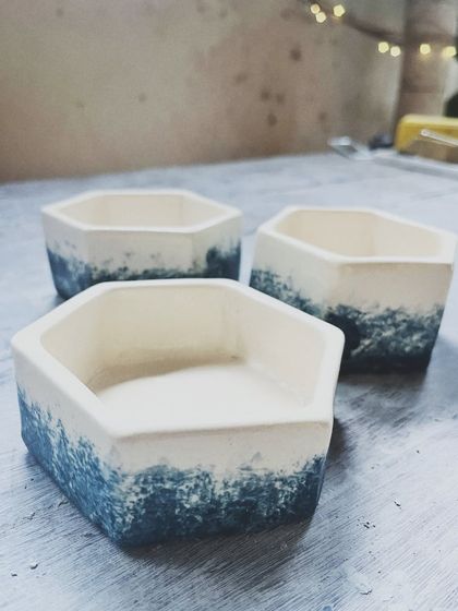 We love the pieces this student created, especially the little bear jar and the bird whistle. She has now signed up for our long-term course to continue her journey.