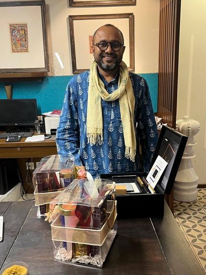 Honored to share our WiFi Keypads with Architect Sanjib Saha of J&S Interiors in Kolkata, one of the creative minds shaping tomorrow’s spaces.