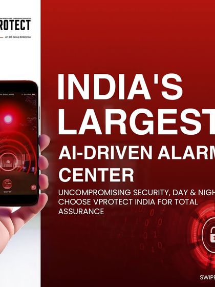 We operate India's largest AI-driven alarm center. This gives us the capability to provide uncompromised security, day and night, for total assurance.