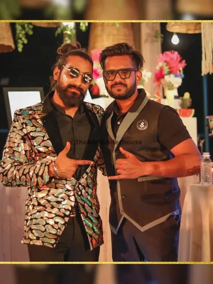 Behind the magic. Our founder with a seasoned team member, showcasing the experience and dedication that drives our success.