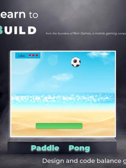 Build a "Paddle Pong" balance game. This project teaches students that coding is a superpower to create and innovate, turning a simple idea into a fun, interactive game.