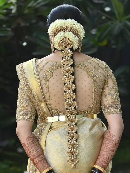 Additional views showcasing the variety and detail of my heirloom bridal sarees. Each image captures a different angle, moment, or detail, from full portraits to close ups of the fabric and embroidery, illustrating the complete story of each bride's custom creation.