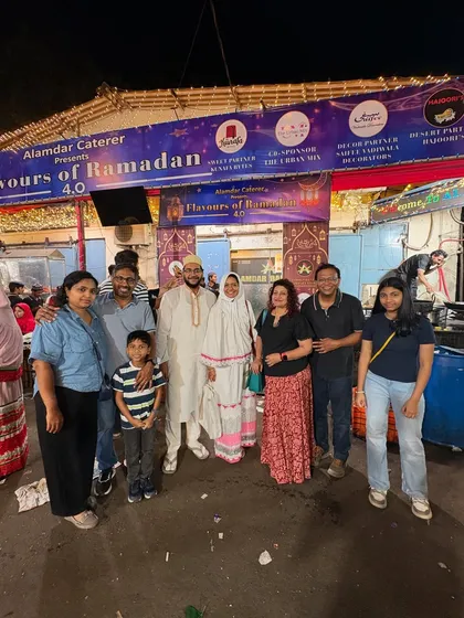 A lovely family enjoying their visit to our Flavours of Ramadan festival. We are so happy to host you.