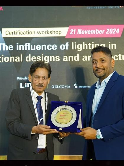 Another moment of appreciation, as we felicitate an expert for their contribution to our certification workshop. We value the partnership with industry leaders who help us deliver high-quality educational content.