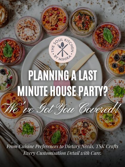 Planning a last-minute house party? I've got you covered. This platter of my signature dips is a testament to how I can handle every customization detail with care, even on short notice.