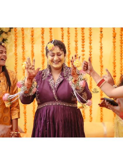 Vibrant Haldi & Mehendi Moments photo 42