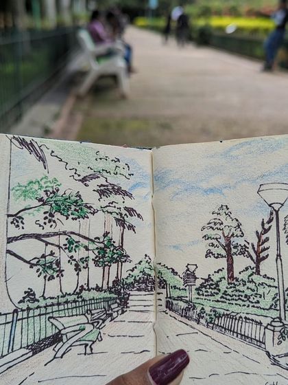 Kalaa Rahasya - Custom Portraits & Illustrations My Travel Sketchbook photo 6