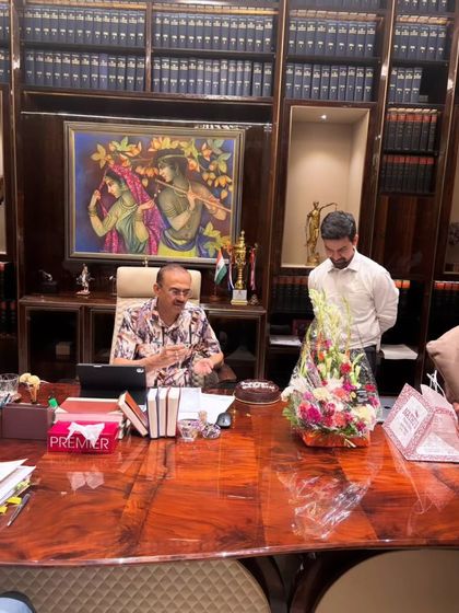 Congratulating Mr. Vikas Singh on his fourth tenure as President of the Supreme Court Bar Association. His exemplary leadership and profound knowledge are an inspiration.