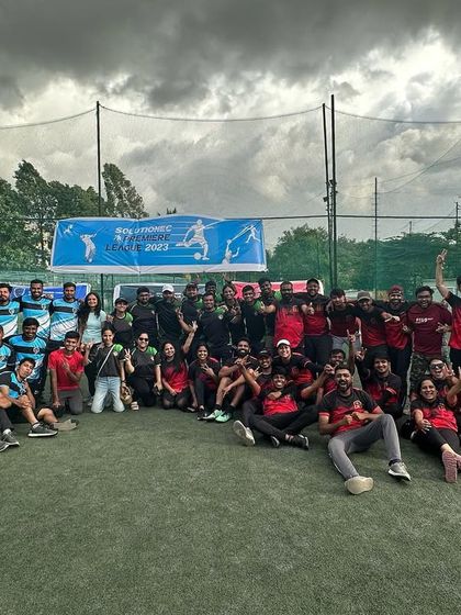 Another great group shot from our 2023 cricket tournament. We are proud of the energy and enthusiasm our team brings to everything they do.
