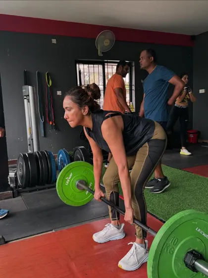 Strength has no gender. We empower all our clients to push their limits, like with this deadlift, building functional strength that translates to both athletic performance and everyday life.