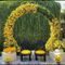 Haldi Mehandi Backdrop Decoration