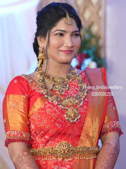 Prema - Bridal Jewellery Rental Happy Brides: Traditional Temple Jewellery photo 15