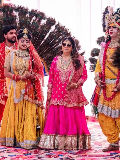 The Celebration Begins: Haldi, Mehndi & More 🌈 photo 12