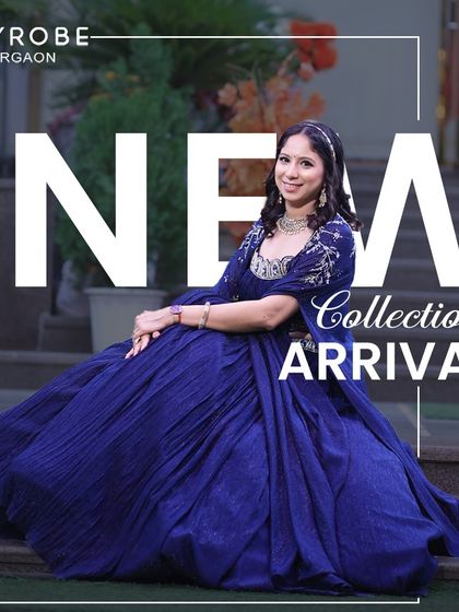 My new collection has arrived. This royal blue gown with an embellished bodice is a statement piece for any formal occasion.