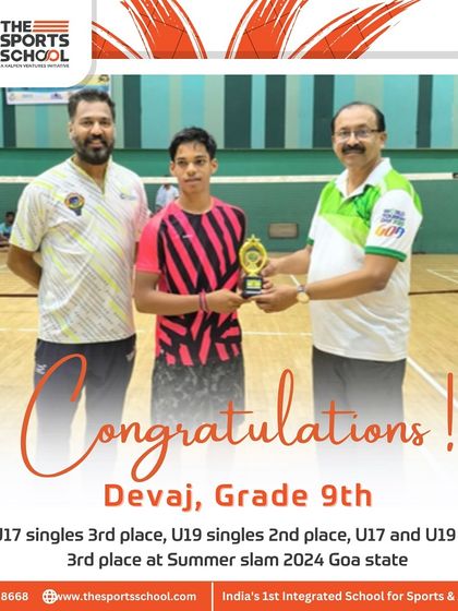 The Sports School - Integrated Sports Academy Court Dominance: Tennis & Badminton Excellence photo 70