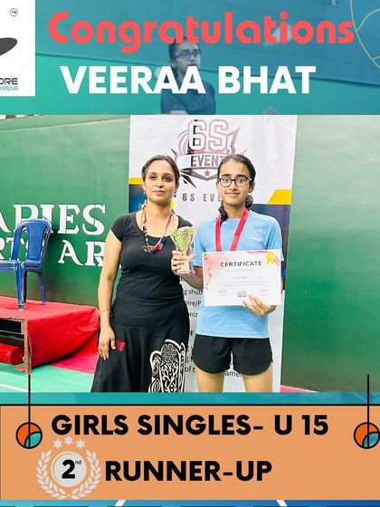 Manoj Kumar - Badminton Coaching for Kids & Youth Our Tournament Champions photo 40