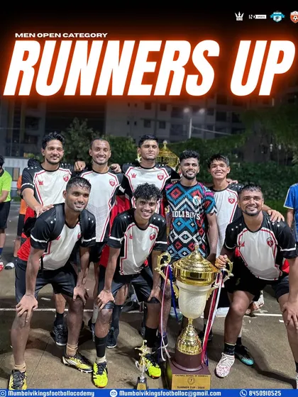 We came, we saw, we conquered. Posing with the Runners Up trophy after a hard-fought battle in a men's open category tournament. This is what happens when you train to DOMINATE.
