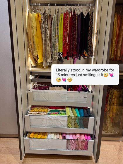 "Literally stood in my wardrobe for 15 minutes just smiling at it." That feeling of pure joy and relief is why we do what we do.