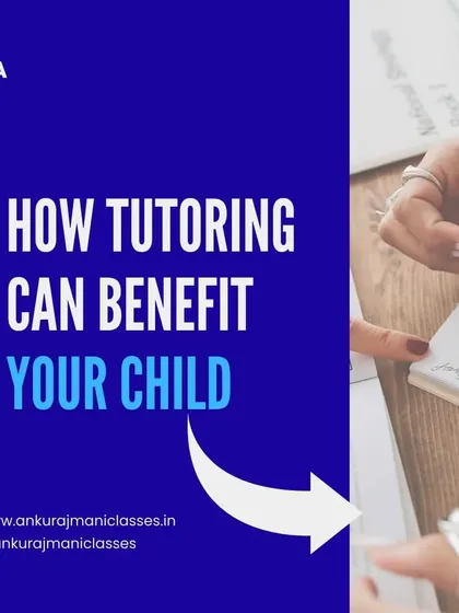 A question and answer format graphic explaining how our tutoring can benefit your child. We provide individualized support tailored to each student's needs.
