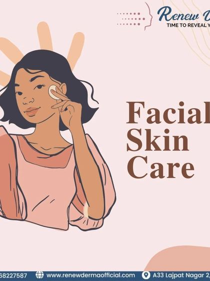 An illustration highlighting the importance of facial skincare. We offer personalized treatments like HydraFacial that go beyond surface-level care to cleanse, extract, and hydrate, addressing the individual needs of your skin.