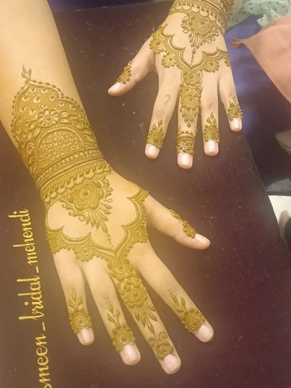 Shaikh Yasmeen - Wedding Party & Guest Mehendi Quick & Elegant Guest Mehendi photo 4