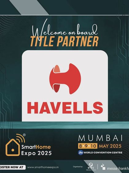 We are proud to have Havells back as our Title Partner for the third consecutive year, working with us to make Indian homes smarter.