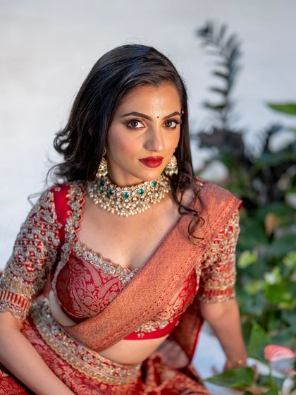 G Suhasini - Bridal & Occasion Makeup Glamorous Reception & Sangeet Looks photo 6