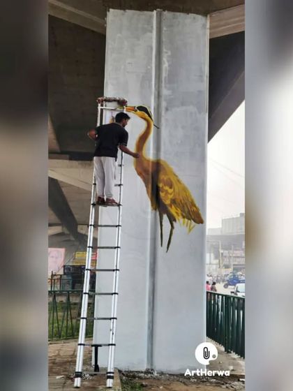 ArtHerwa - Custom Wall Art & Murals Large Scale & Public Art photo 25