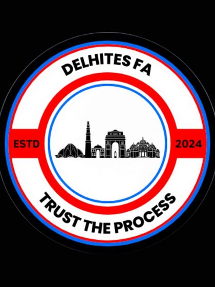 This is our badge, our identity. Every element has a meaning, from the colors representing passion and honesty to the Delhi landmarks that ground us in our community. It's all held together by our core belief: Trust the Process.