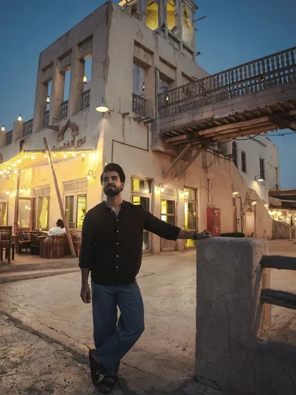 City lights, calm nights, and deep thoughts in Old Dubai. The contrast between the modern and the traditional is what makes this city so special.