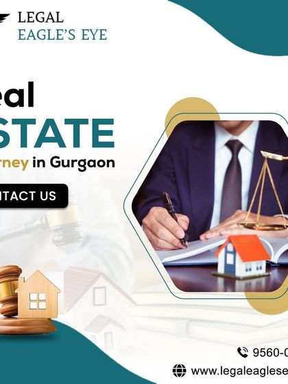 As a leading real estate attorney service in Gurgaon, we guide clients step by step through their legal journey. This image, with a lawyer reviewing a contract, emphasizes our commitment to protecting your interests with precision.