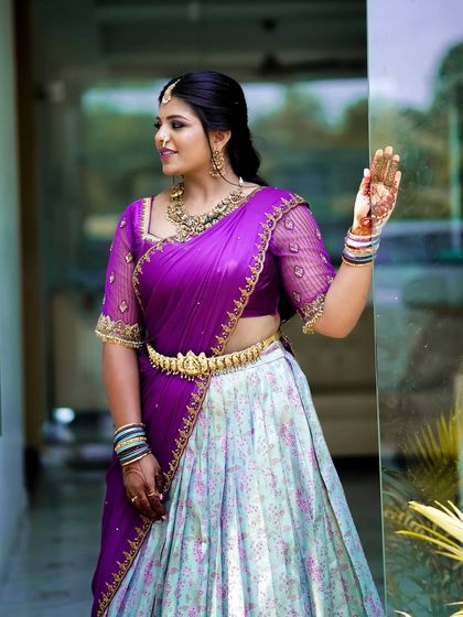 Anyra Couture - Custom Women's Bridal & Occasion Wear Heirloom Saree Transformations photo 5