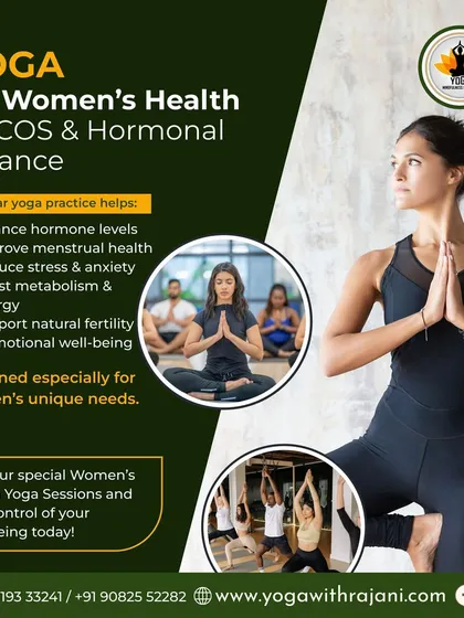 I offer specialized yoga programs designed to address the unique health needs of women. This includes therapeutic sessions for managing conditions like PCOS and hormonal imbalances. My approach uses specific asanas and breathing techniques to help improve menstrual health, reduce stress, and support overall well-being.