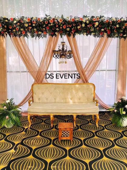 Dhriti Santhosh - Wedding Decoration Elegant Reception & Engagement Stages photo 3