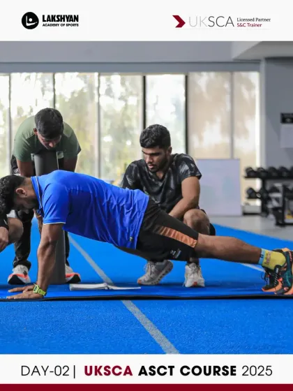 Lakshyan Academy of Sports - Coach & Trainer Education UKSCA Strength & Conditioning Certification photo 10