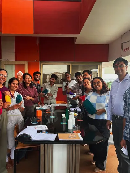 A group photo of the OSSA team with guest experts from Barelab. We value building connections within the design community to stay at the forefront of the industry.