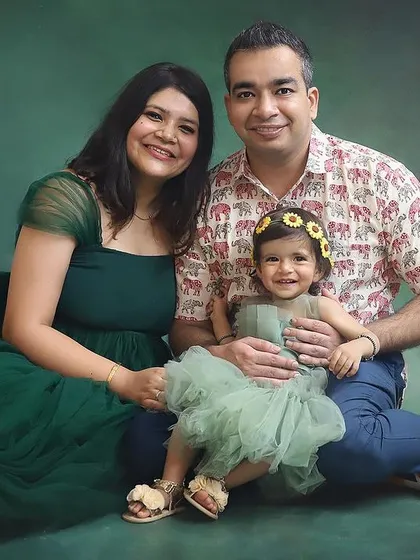 These are the moments that matter most. A simple, love-filled family portrait in my studio. I always encourage parents to join in, creating timeless memories of your family's bond.