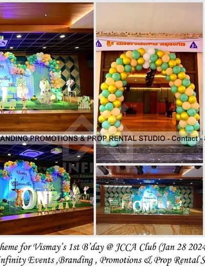 Infinity Events - Milestone Celebration Decoration Wild Safari, Dino & Friends photo 3