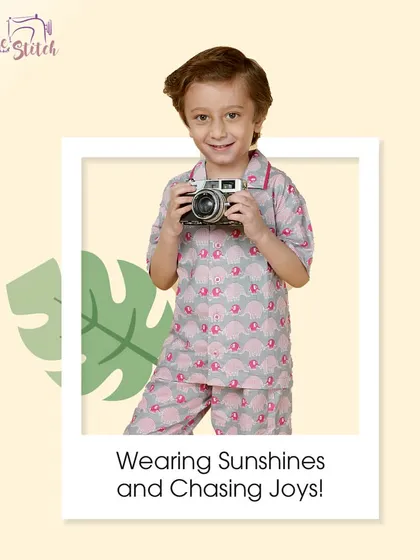 Our clothes are made to fill every moment with sunshine and joy. This graphic captures the happy, playful spirit of our brand.