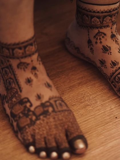 Our Brides' Stories in Henna photo 17