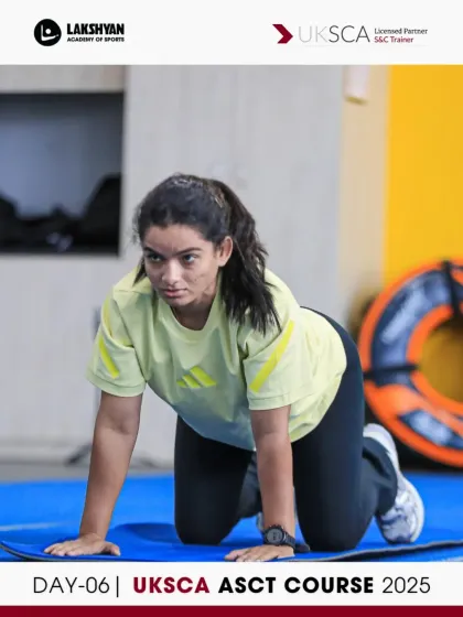 Lakshyan Academy of Sports - Coach & Trainer Education UKSCA Strength & Conditioning Certification photo 35